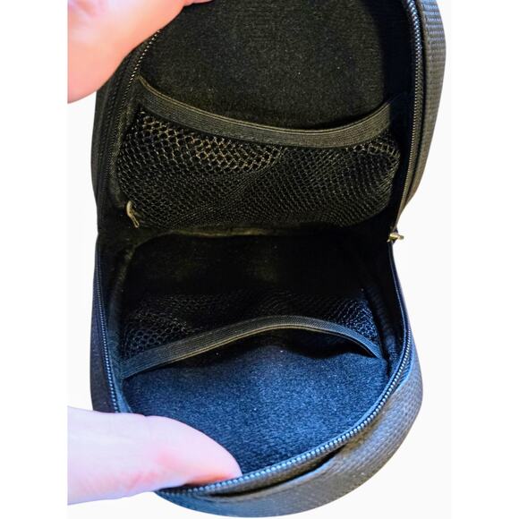 Nintendo Game Boy Advance SP Mini Backpack Carrying Case Travel Bag OEM Gray - Picture 8 of 12